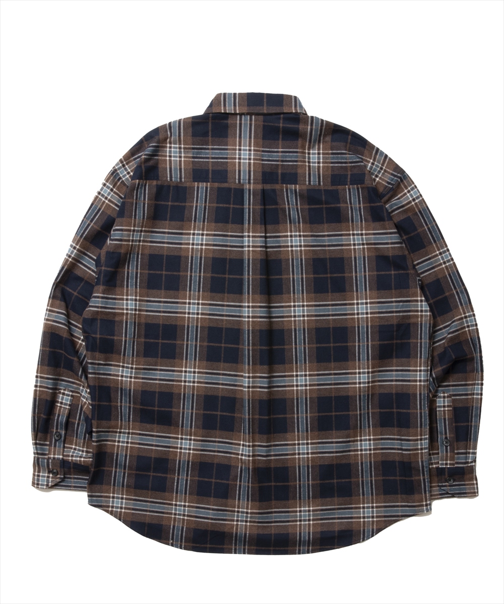 画像: 【25春夏ご予約受付中！25年3月入荷予定】ROTTWEILER/R9 BRUSHED TWILL SHIRT（BROWN）［ブラッシュドツイルシャツ-25春夏］