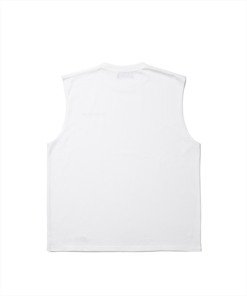 画像: 【25春夏ご予約受付中！25年5月入荷予定】ROTTWEILER/R9 B.D.C SLEEVELESS TEE（WHITE）［オリジナルスリーブレスT-25春夏］