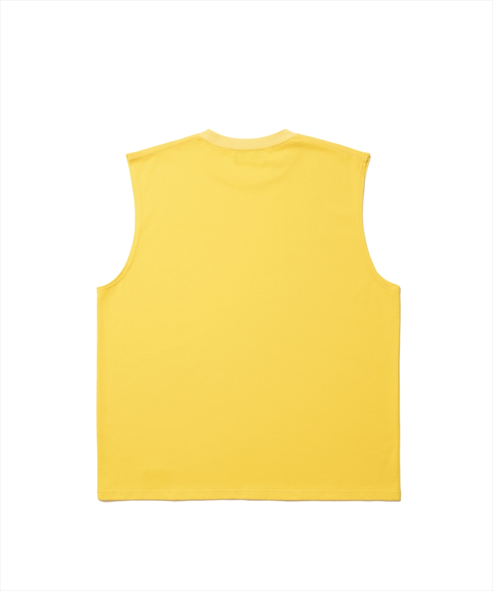 画像: 【25春夏ご予約受付中！25年5月入荷予定】ROTTWEILER/R9 B.D.C SLEEVELESS TEE（YELLOW）［オリジナルスリーブレスT-25春夏］