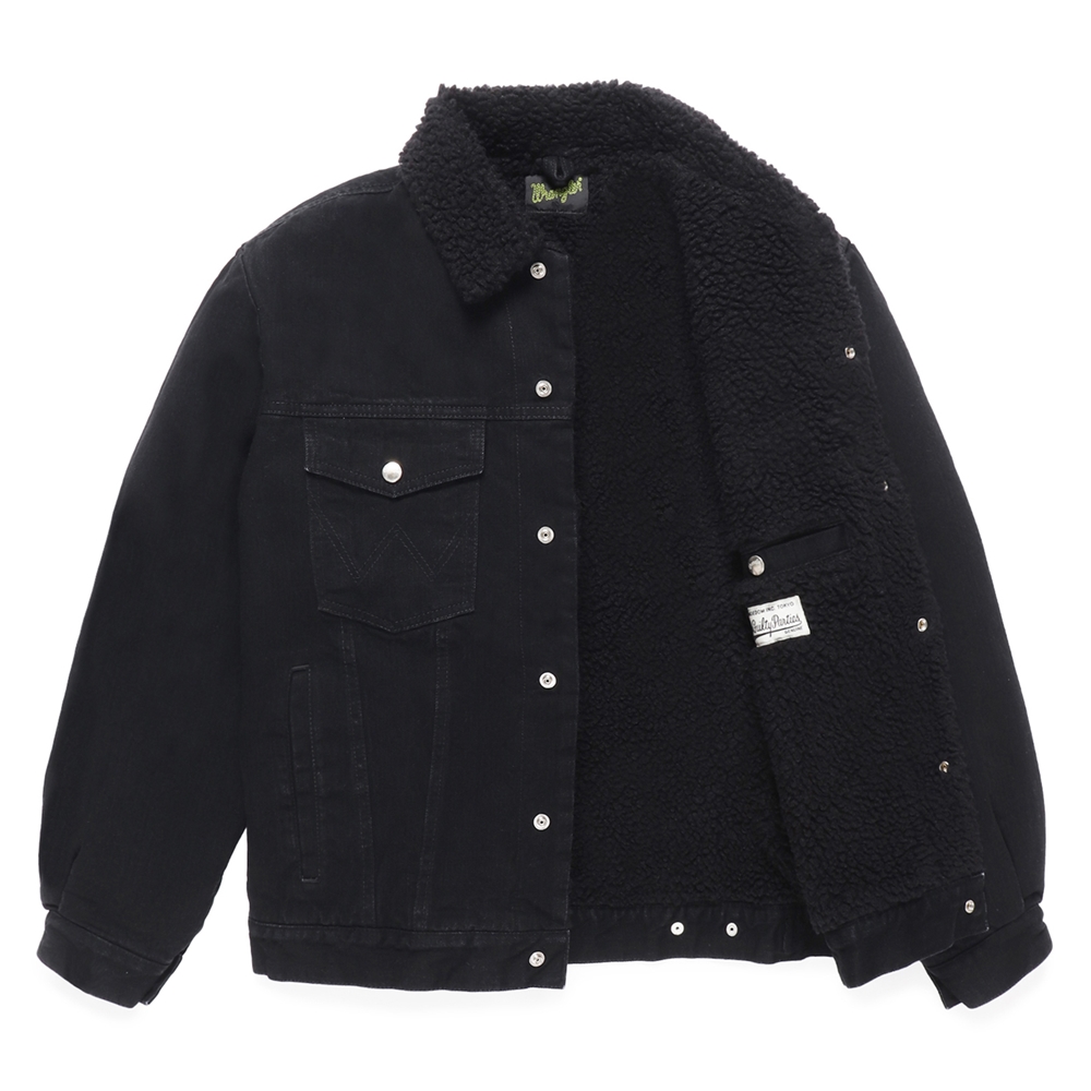 画像: WACKO MARIA/WRANGLER / DENIM TRUCKER JACKET（BLACK）［デニムトラッカーJKT-24秋冬］