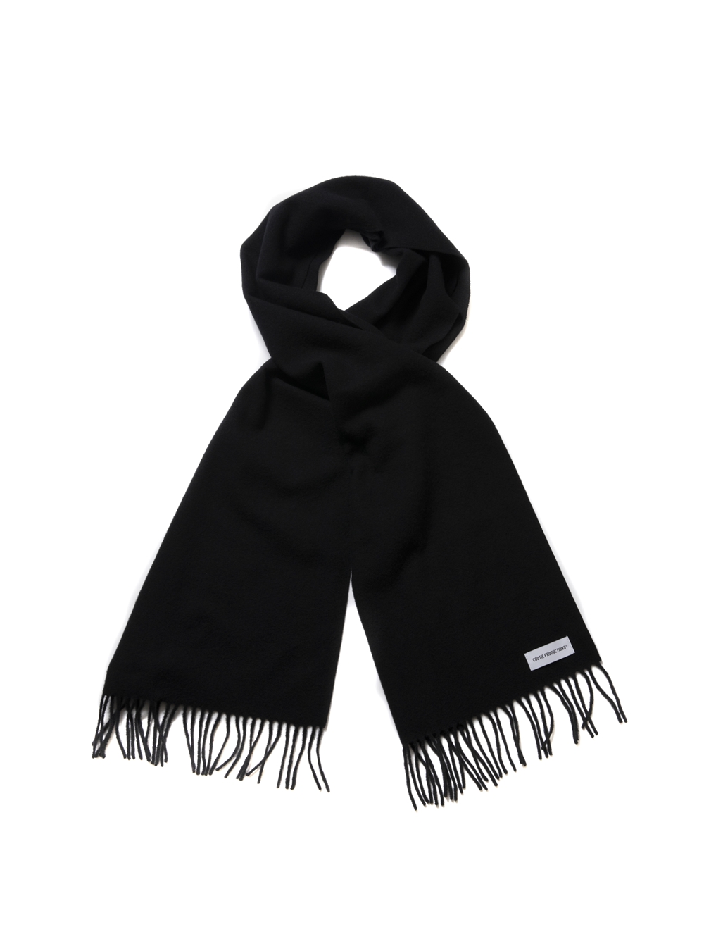 画像: COOTIE PRODUCTIONS/Wool Stole（Black）［ウールストール-24秋冬］