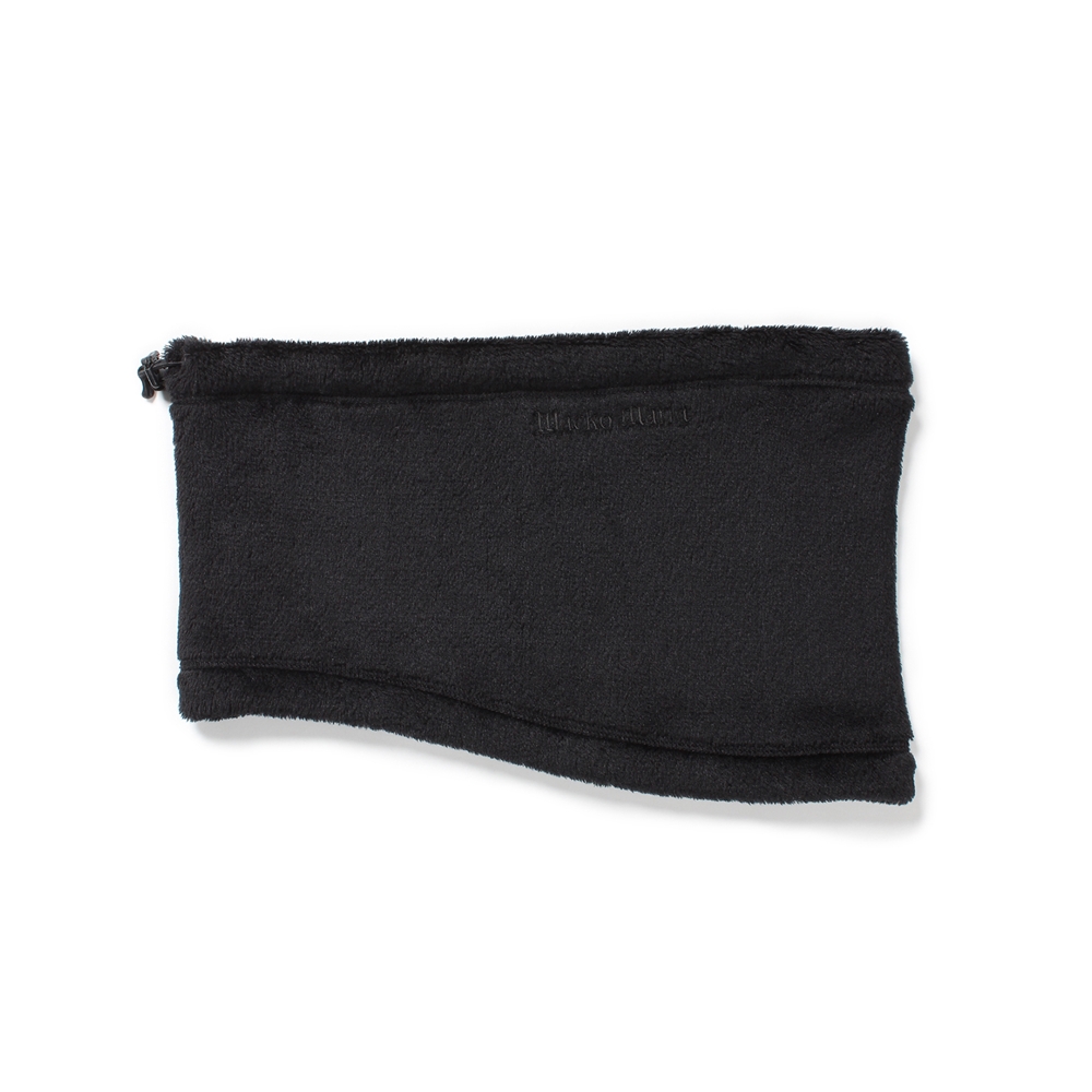 画像: WACKO MARIA/NANGA / FLEECE NECK WARMER（BLACK）［フリースネックウォーマー-24秋冬］