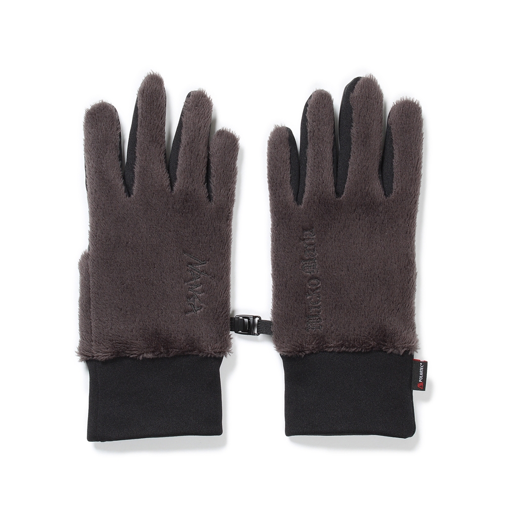 画像: WACKO MARIA/NANGA / FLEECE GLOVES（GRAY）［フリースグローブ-24秋冬］