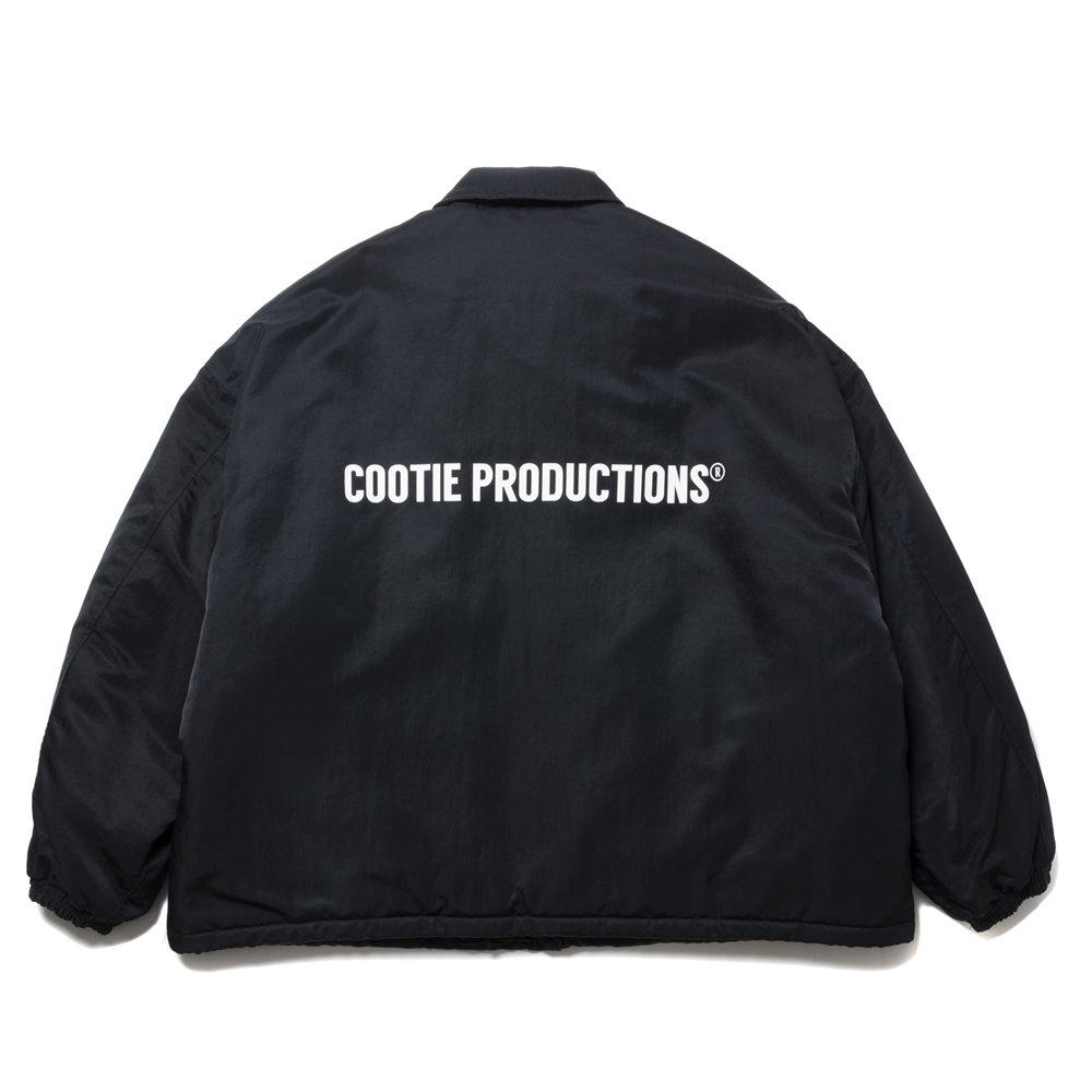 画像: COOTIE PRODUCTIONS/Error Fit Padded Coach Jacket（Black）［エラーフィットコーチJKT-24秋冬］