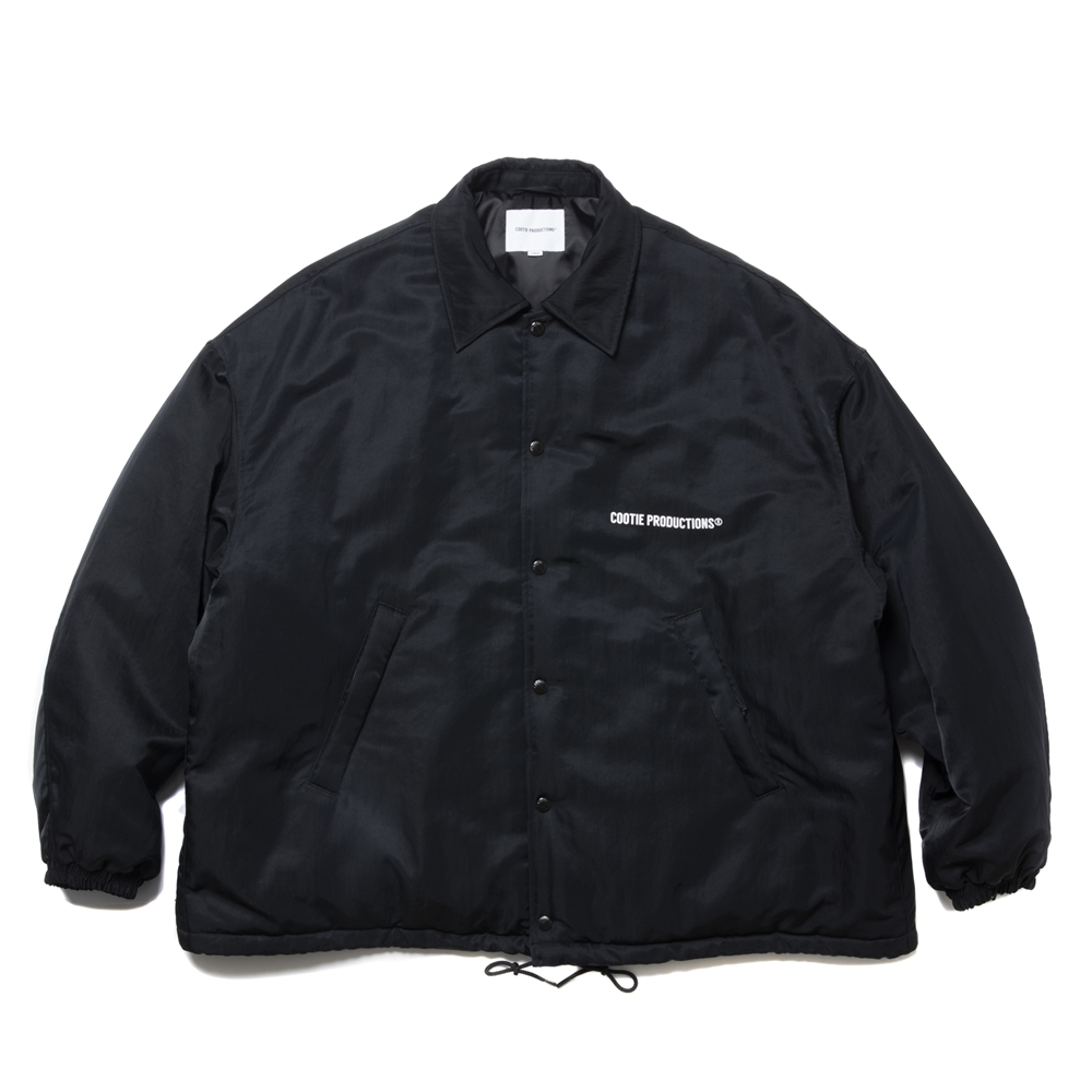 画像: COOTIE PRODUCTIONS/Error Fit Padded Coach Jacket（Black）［エラーフィットコーチJKT-24秋冬］