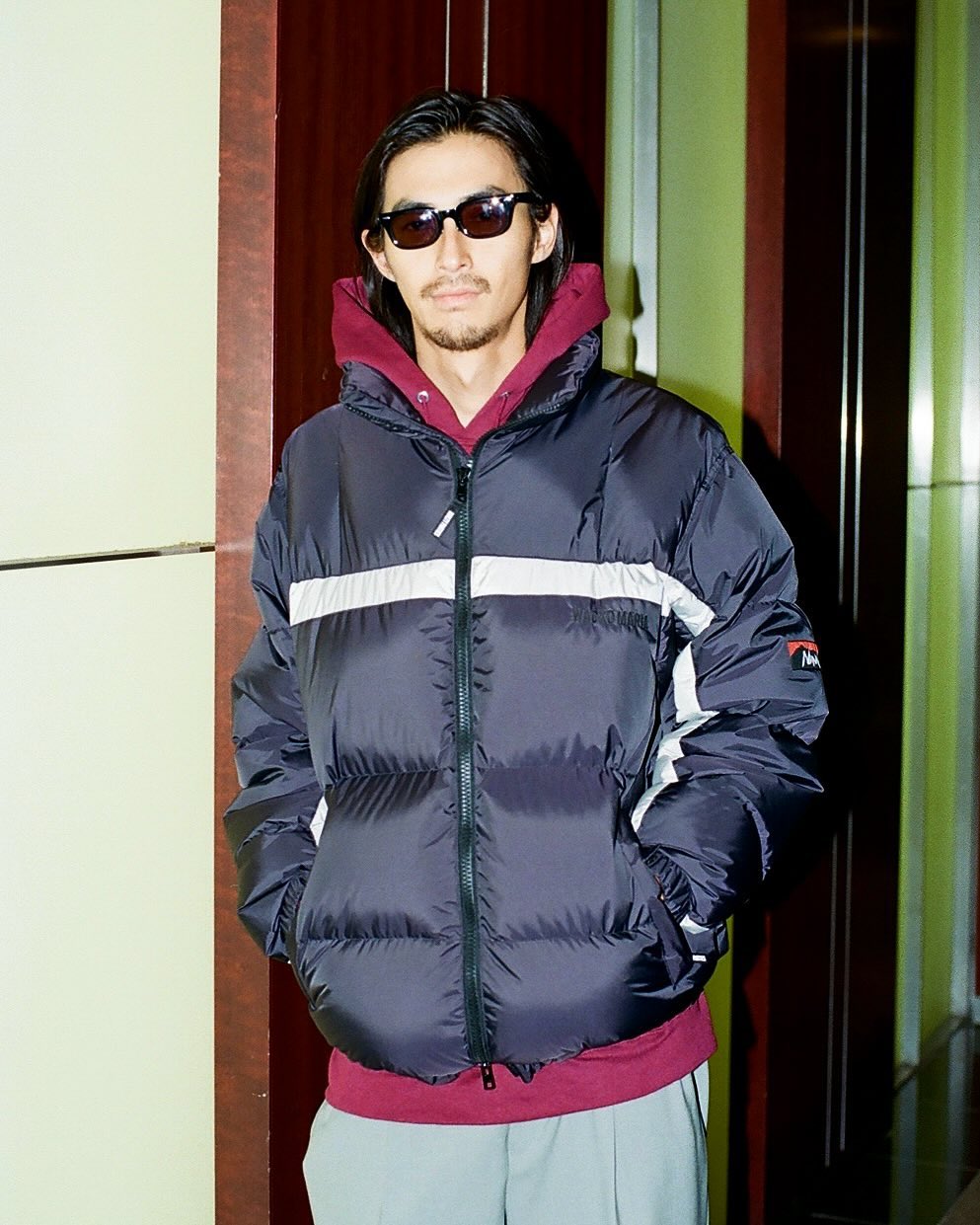 画像: WACKO MARIA/NANGA / SWITCHING DOWN JACKET（BLACK）［スイッチングダウンJKT-24秋冬］