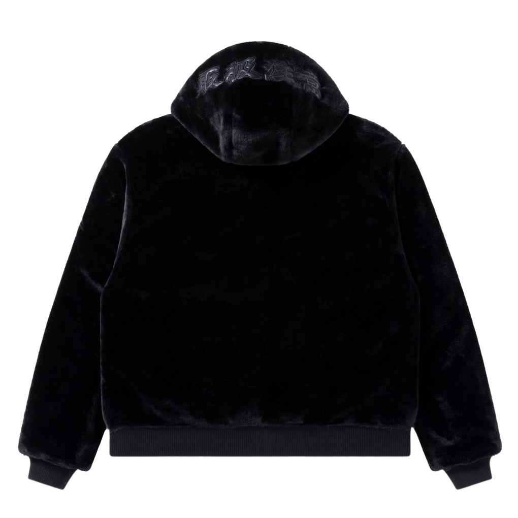 画像: BlackEyePatch/MOHAIR FAUX FUR HODDED JACKET（BLACK）