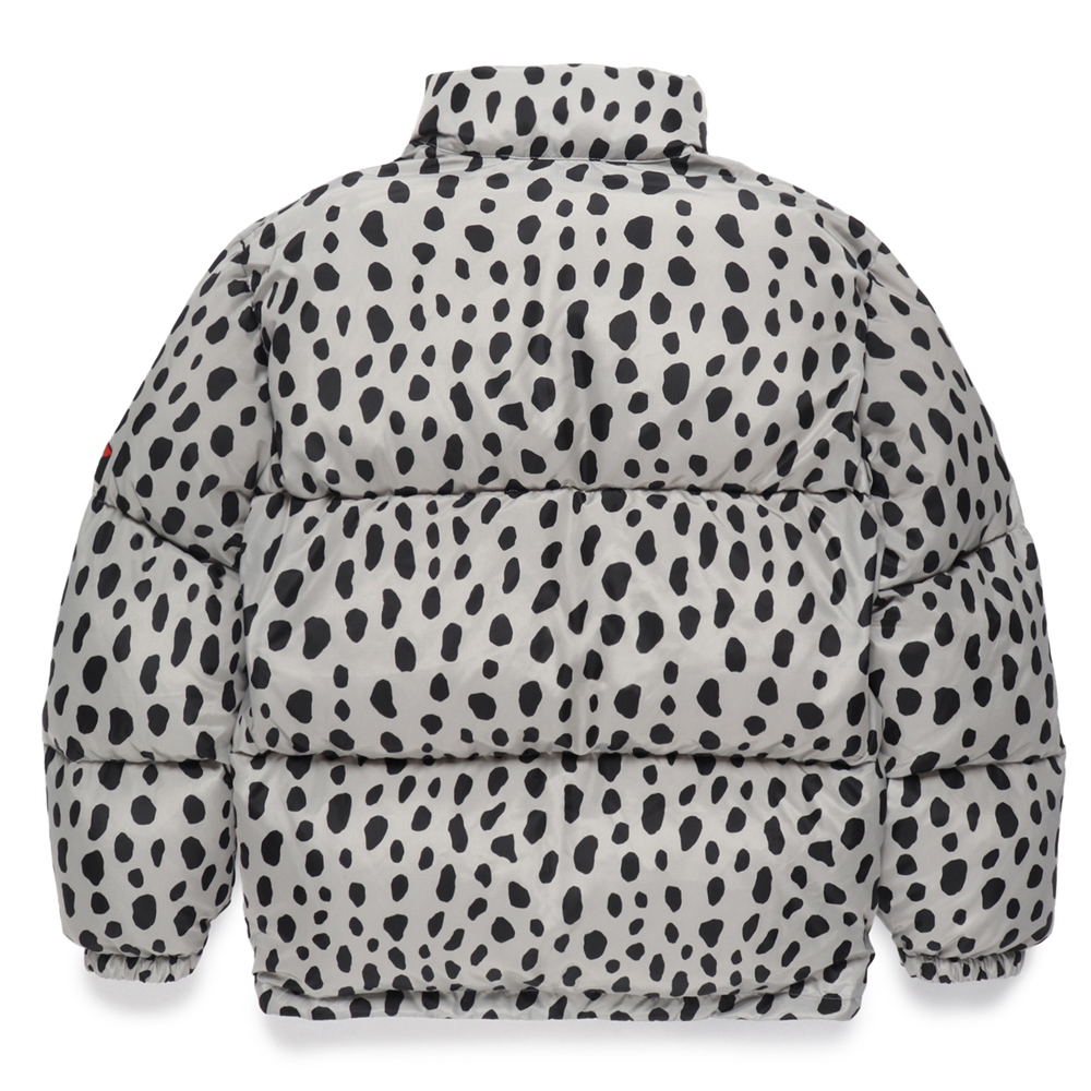 画像: WACKO MARIA/NANGA / LEOPARD DOWN JACKET（GRAY）［レオパードダウンJKT-24秋冬］