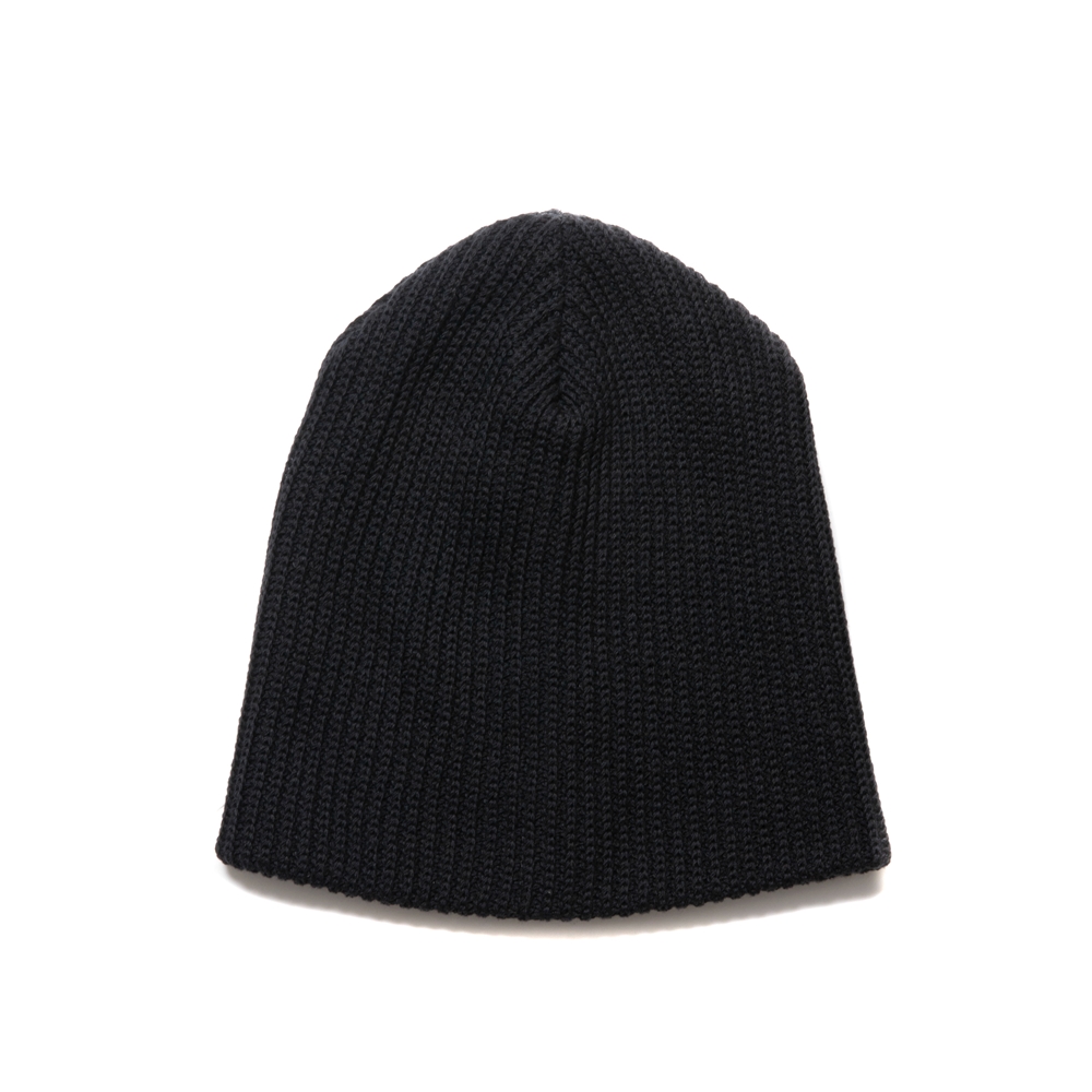 画像: COOTIE PRODUCTIONS/Rib Stitch Cuffless Beanie（Black）［カフレスビーニー-24秋冬］