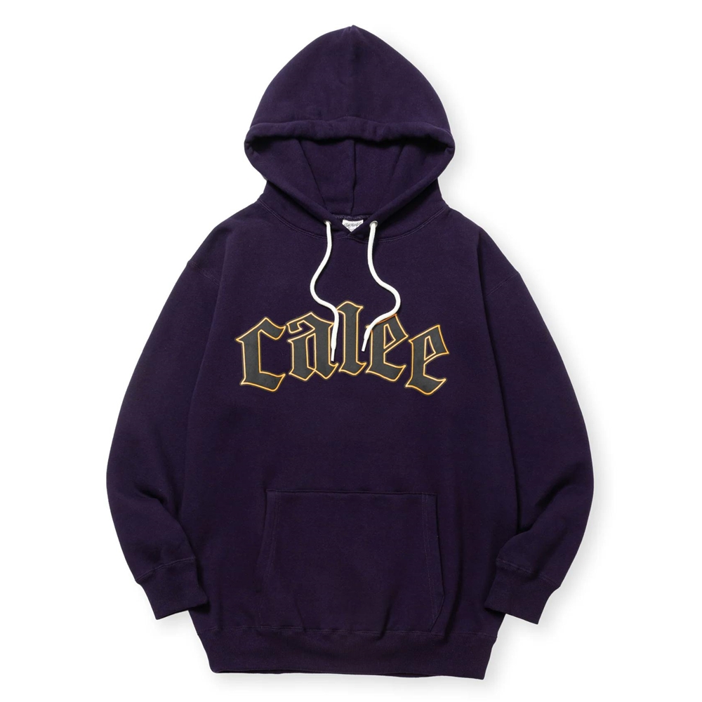 画像: CALEE/CALEE LOGO PULLOVER HD ＜NATURALLY PAINT DESIGN＞（PURPLE）［プルオーバーパーカー-24秋冬］