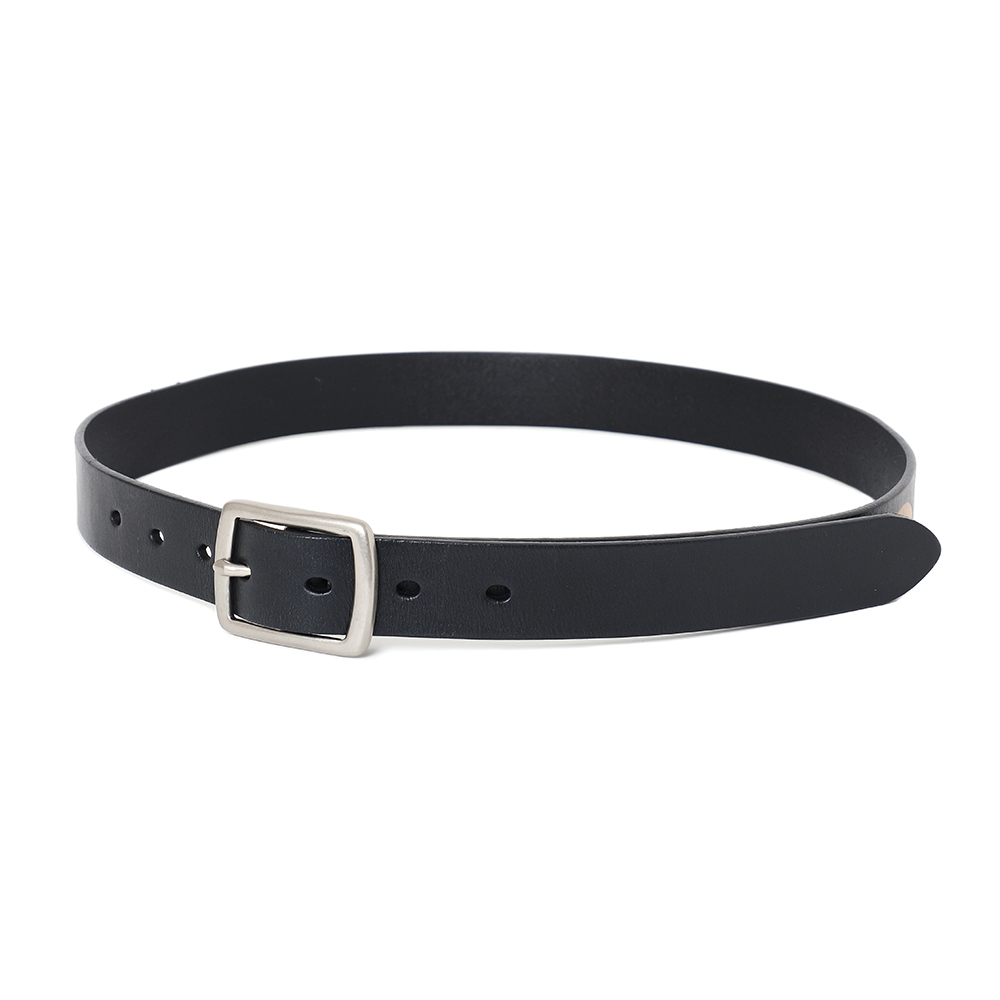 画像: CHALLENGER/FIRE LEATHER BELT（BLACK）［ファイヤーレザーベルト-25春夏］