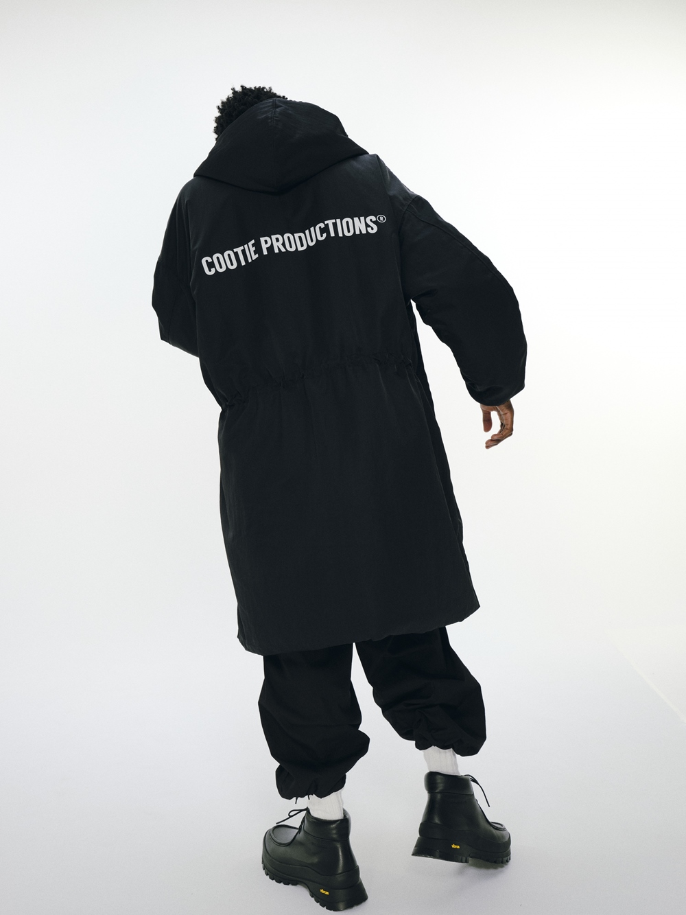 画像: COOTIE PRODUCTIONS/Error Fit Padded Bench Coat（Black）［エラーフィットベンチコート-24秋冬］