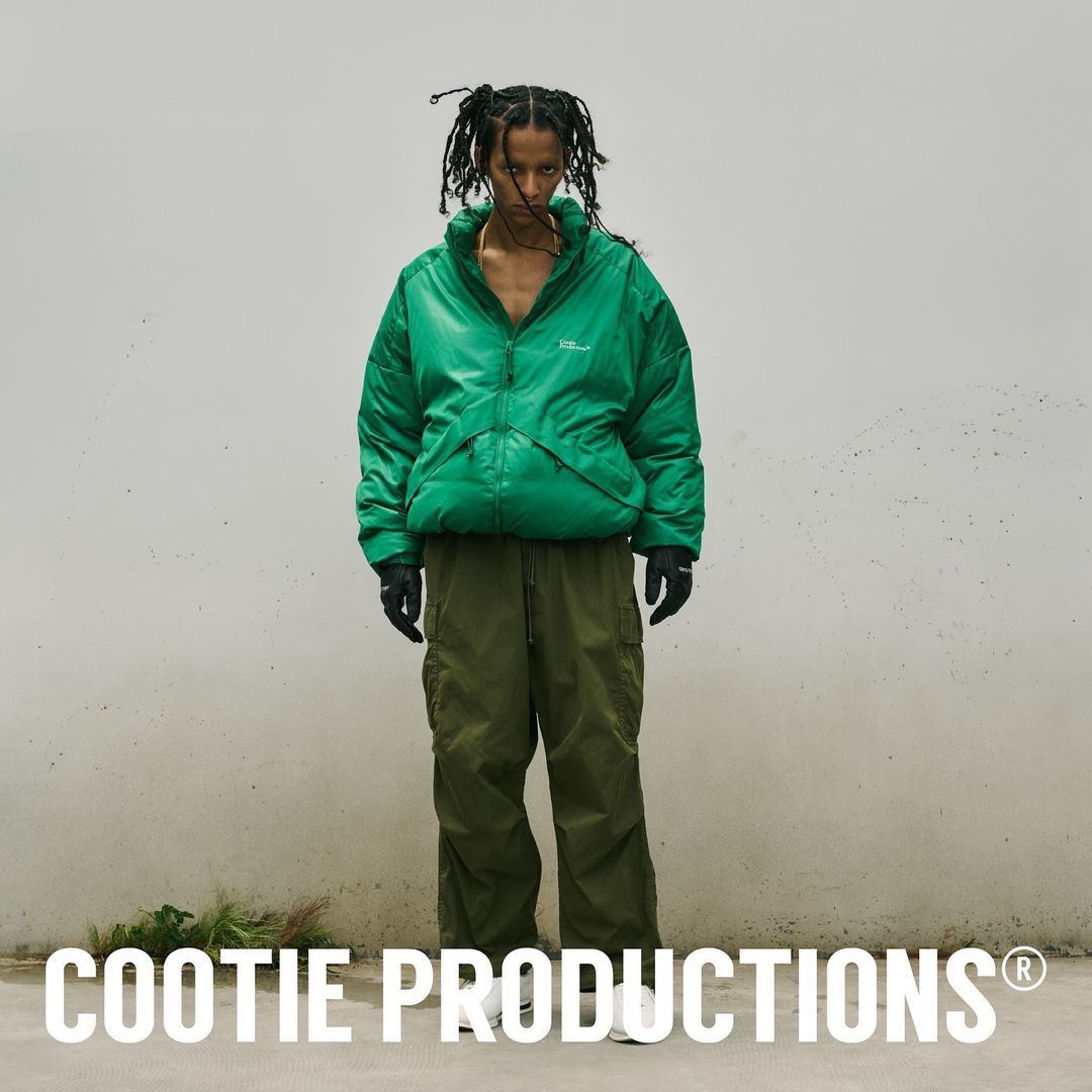 画像: COOTIE PRODUCTIONS/Glossy Shell Down Jacket（Green）［グロッシーシェルダウンJKT-24秋冬］