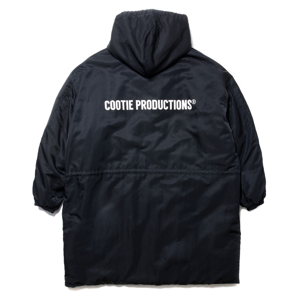 画像: COOTIE PRODUCTIONS/Error Fit Padded Bench Coat（Black）［エラーフィットベンチコート-24秋冬］