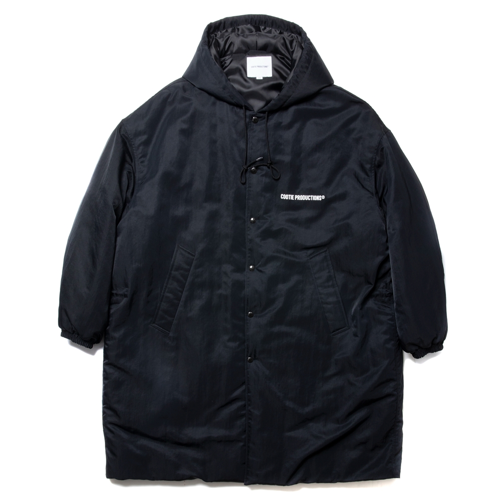 画像: COOTIE PRODUCTIONS/Error Fit Padded Bench Coat（Black）［エラーフィットベンチコート-24秋冬］