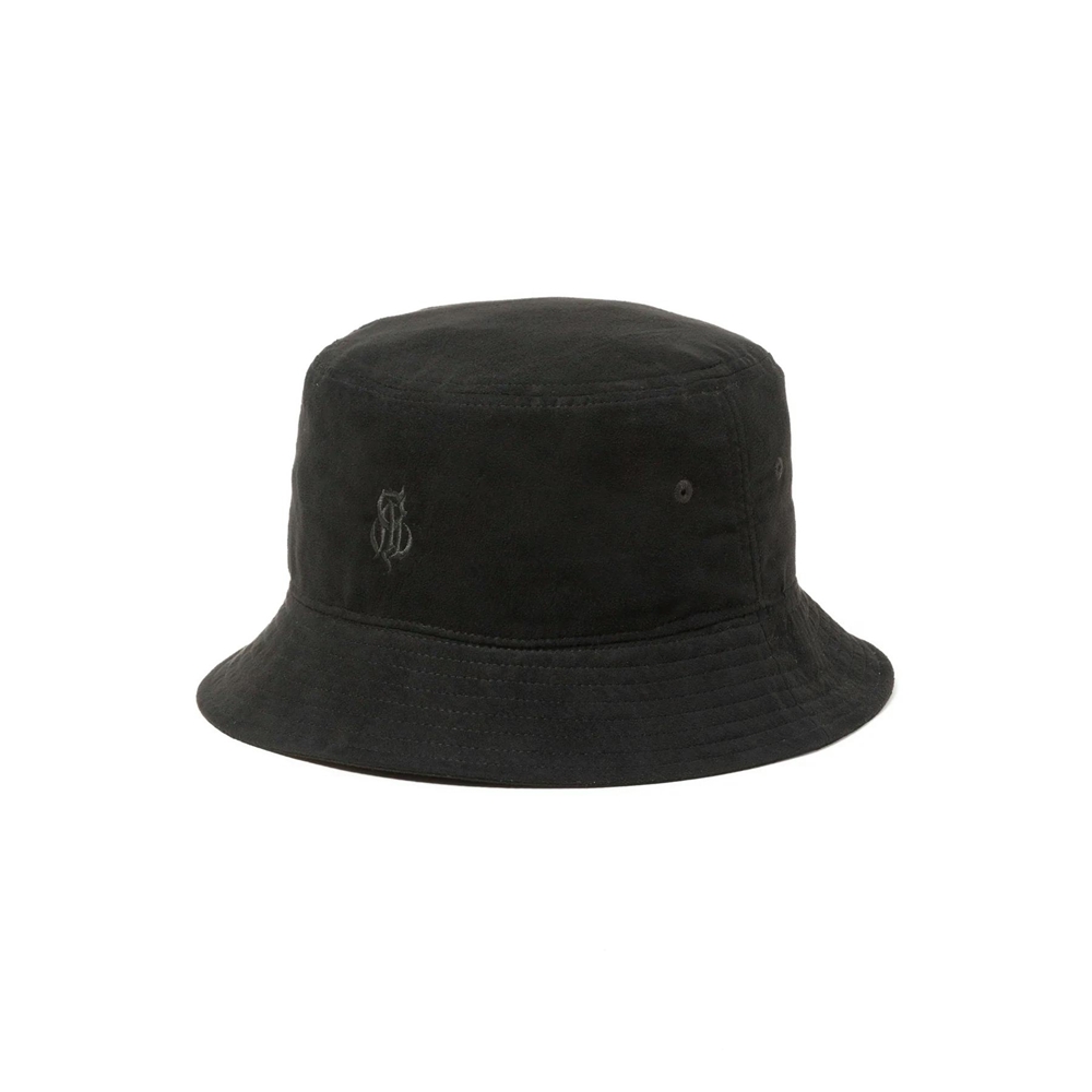 画像: CALEE/FAUX SUEDE BUCKET HAT（BLACK）［フェイクスウェードバケットハット-24秋冬］