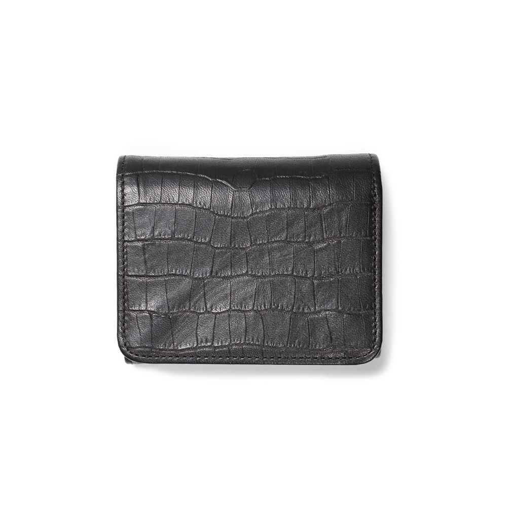 画像: WACKO MARIA/SPEAK EASY / MINI WALLET（CROCODILE EMBOSS）［ミニウォレット-24秋冬］