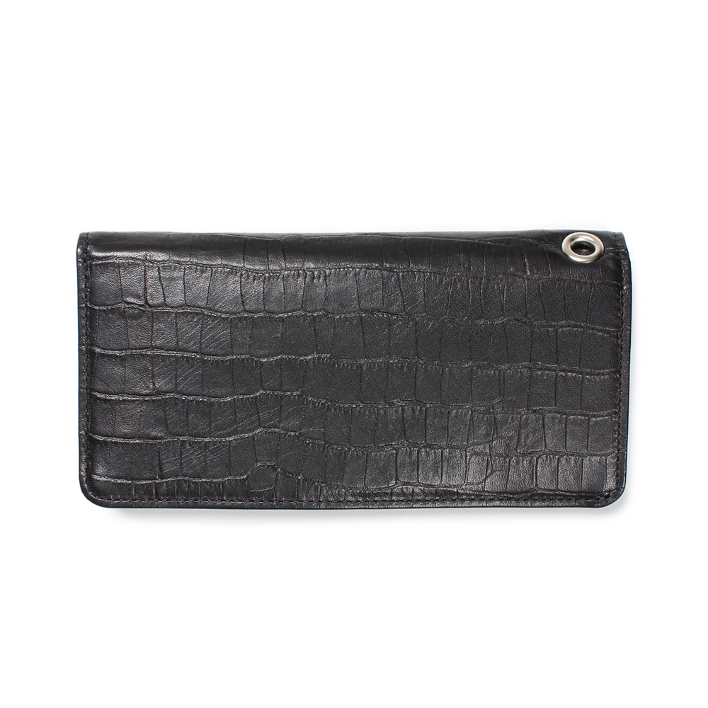 WACKO MARIA/SPEAK EASY / LONG WALLET（CROCODILE EMBOSS）［ロングウォレット-24秋冬］ -  JONAS