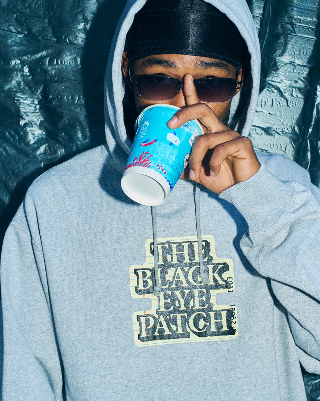 画像: BlackEyePatch/NOTEPAD OG LABEL HOODIE（HEATHER GRAY）