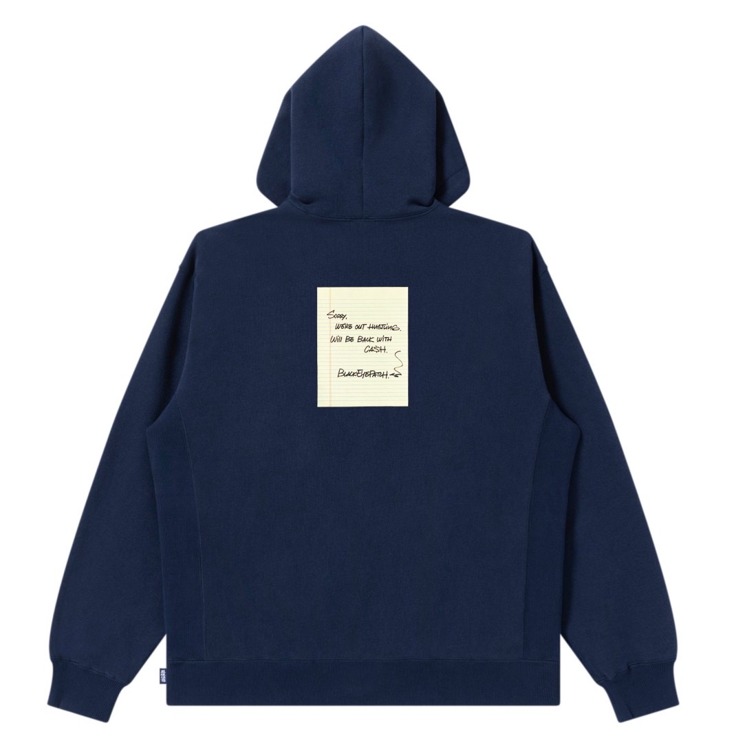 画像: BlackEyePatch/NOTEPAD OG LABEL HOODIE（NAVY）