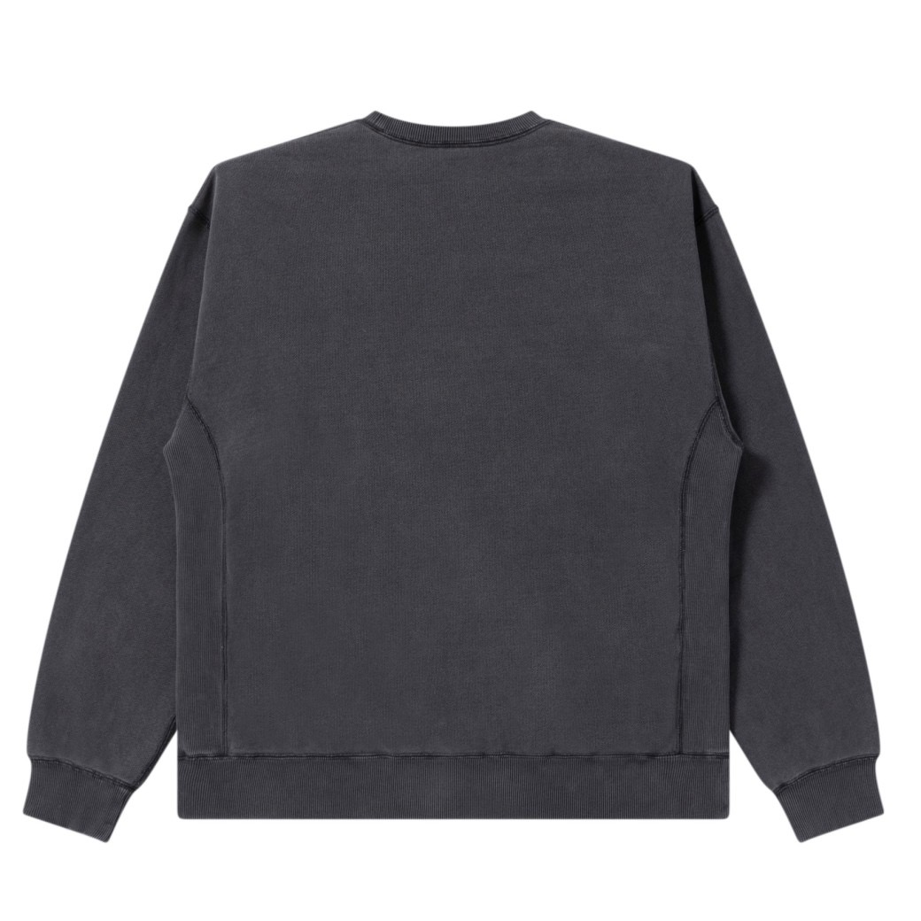 画像: BlackEyePatch/SMALL OG LABEL PIGMENT DYDED CREW SWEAT（BLACK）