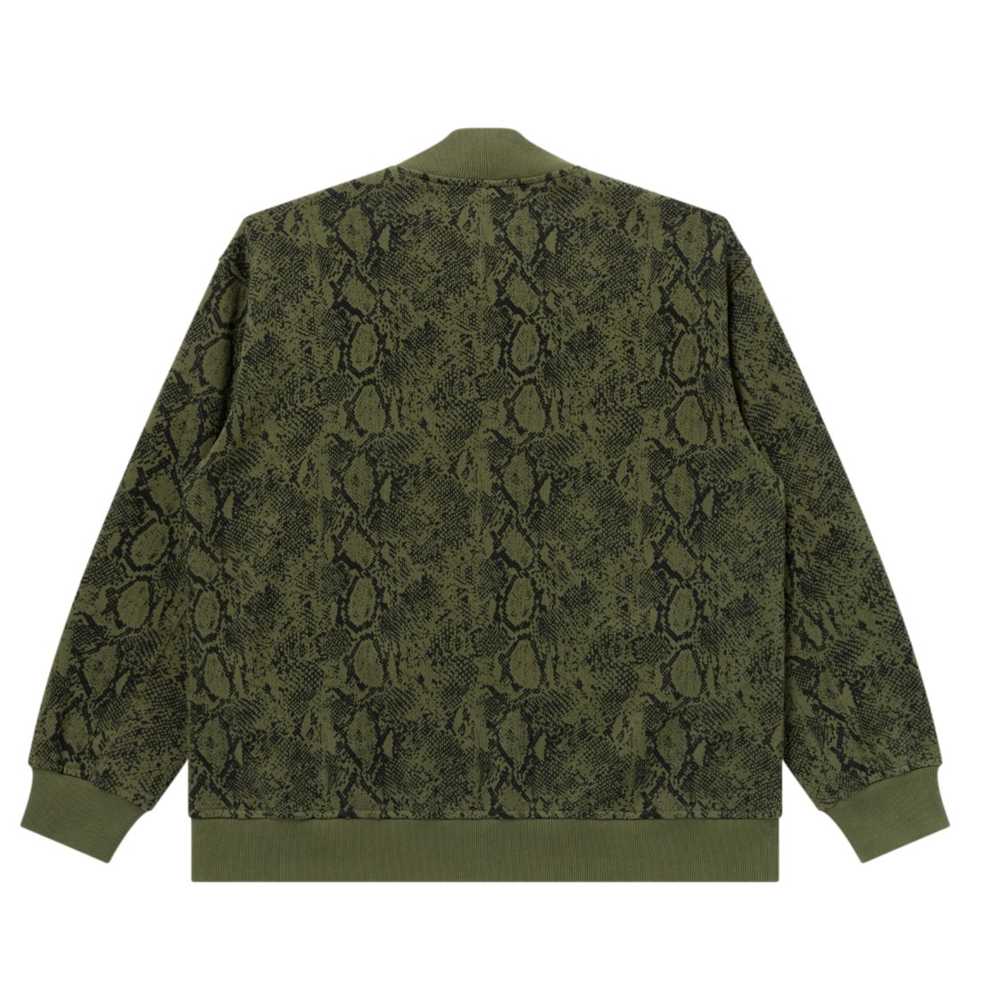 画像: BlackEyePatch/OE LOGO PYTHON SWEAT STADIUM JACKET（OLIVE）