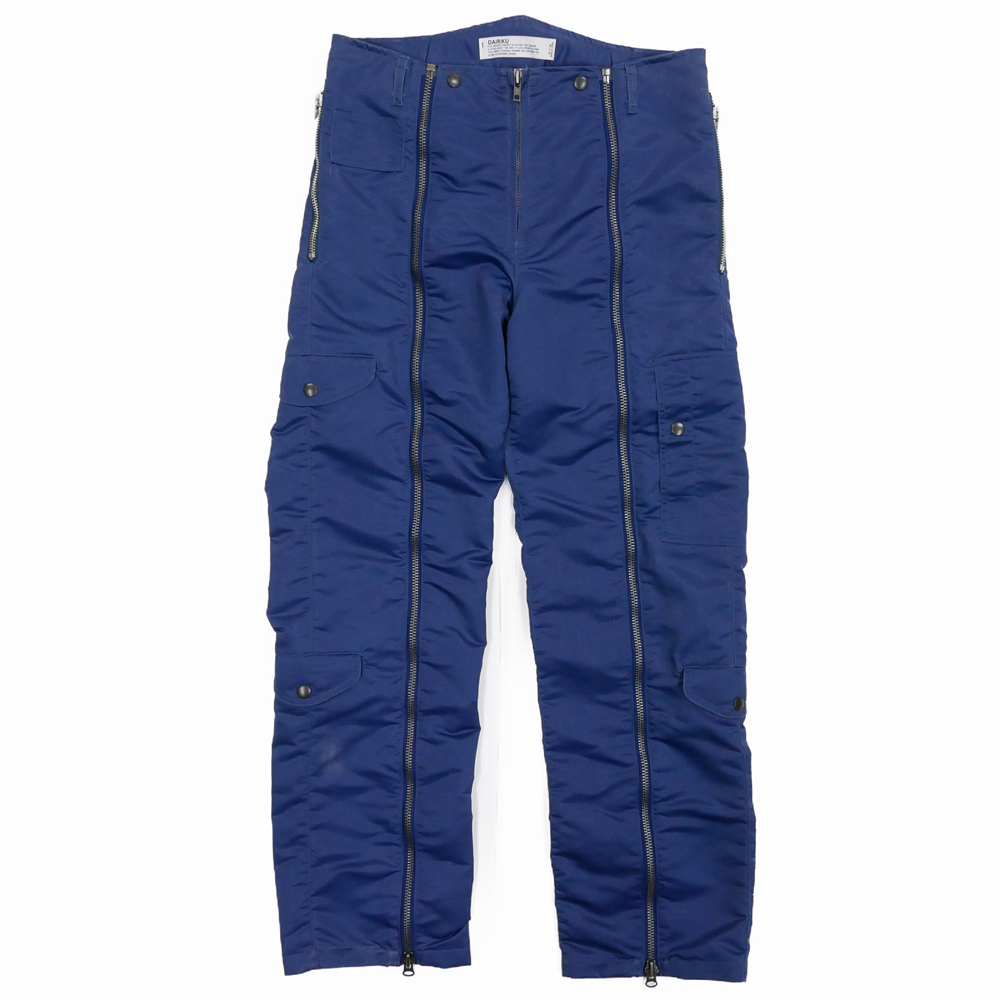 画像: DAIRIKU/"Vincent" A-11 Nylon Pants（Indigo）［A-11ナイロンパンツ-25春夏］