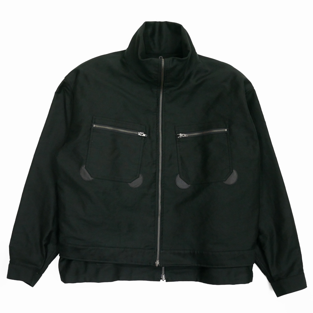 画像: DAIRIKU/"Vincent" Docking French Work Jacket（Black）［ドッキングフレンチワークJKT-25春夏］