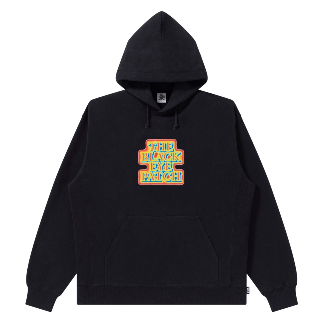 画像: BlackEyePatch/THERMOGRAPHY OG LABEL HOODIE（BLACK）