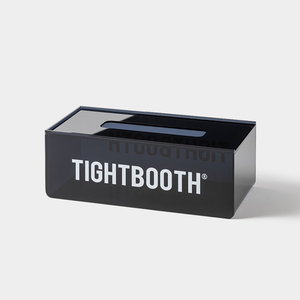 画像: TIGHTBOOTH/TISSUE BOX CASE（Clear Black）［ティッシュボックスケース-24秋冬］