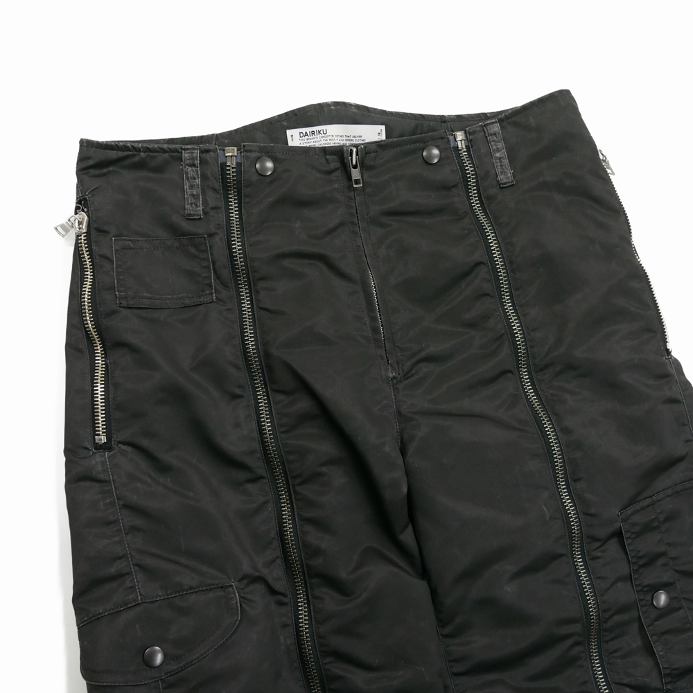 画像: DAIRIKU/"Vincent" A-11 Nylon Pants（Black）［A-11ナイロンパンツ-25春夏］