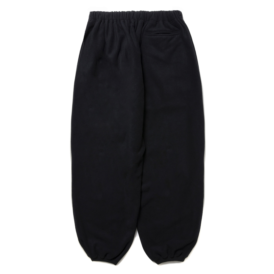 画像: COOTIE PRODUCTIONS/Fleece Wide Easy Pants（Black）［フリースワイドイージーパンツ-25春夏］