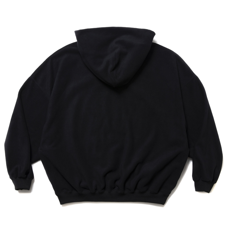 画像: COOTIE PRODUCTIONS/Fleece Sweat Hoodie（Black）［フリースフーディー-25春夏］