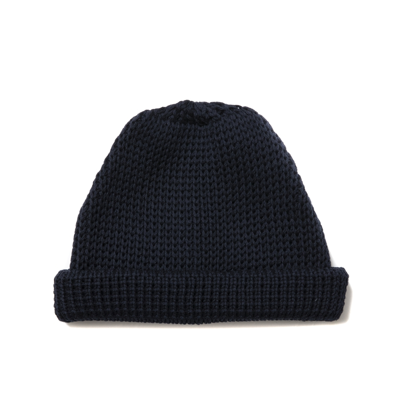 画像: COOTIE PRODUCTIONS/Lowgauge Roll Up Beanie（Dark Navy）［ロールアップビーニー-25春夏］