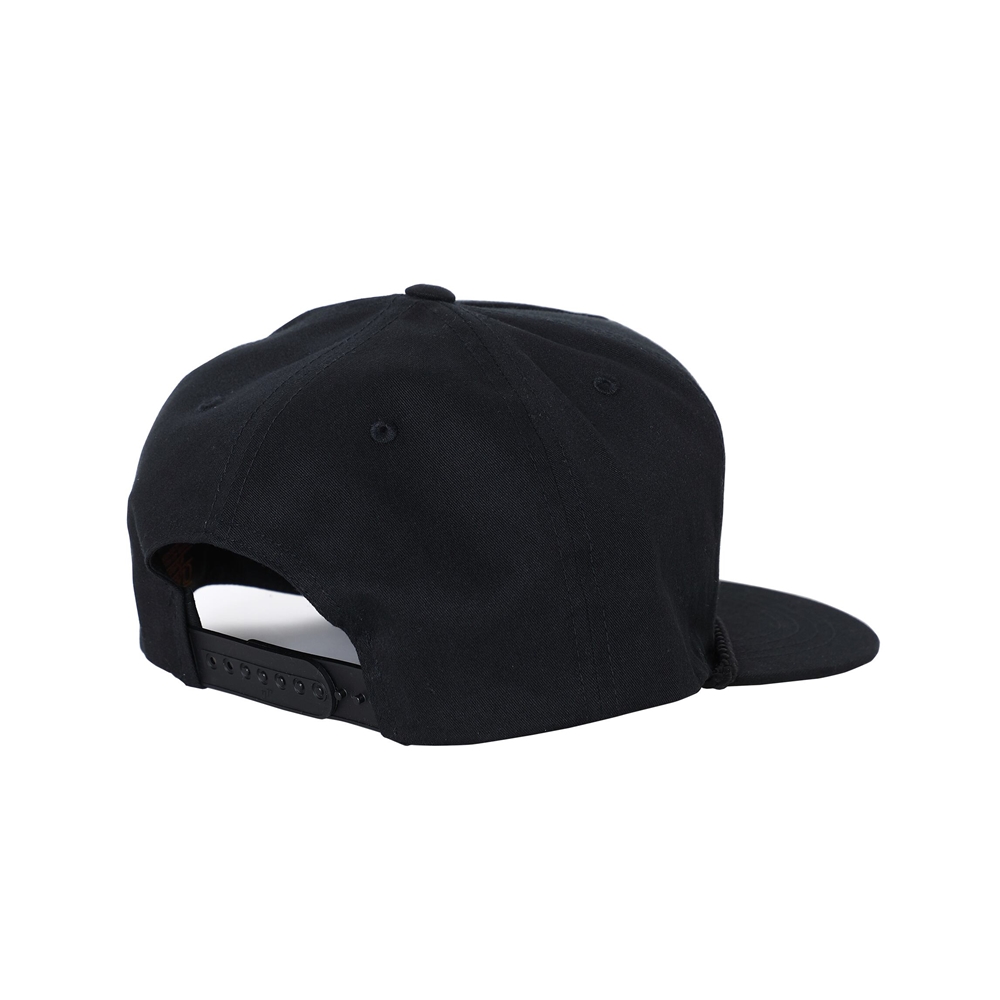 画像: PORKCHOP/FIRE UP WAPPEN CAP（BLACK）［ワッペンキャップ-24秋冬］