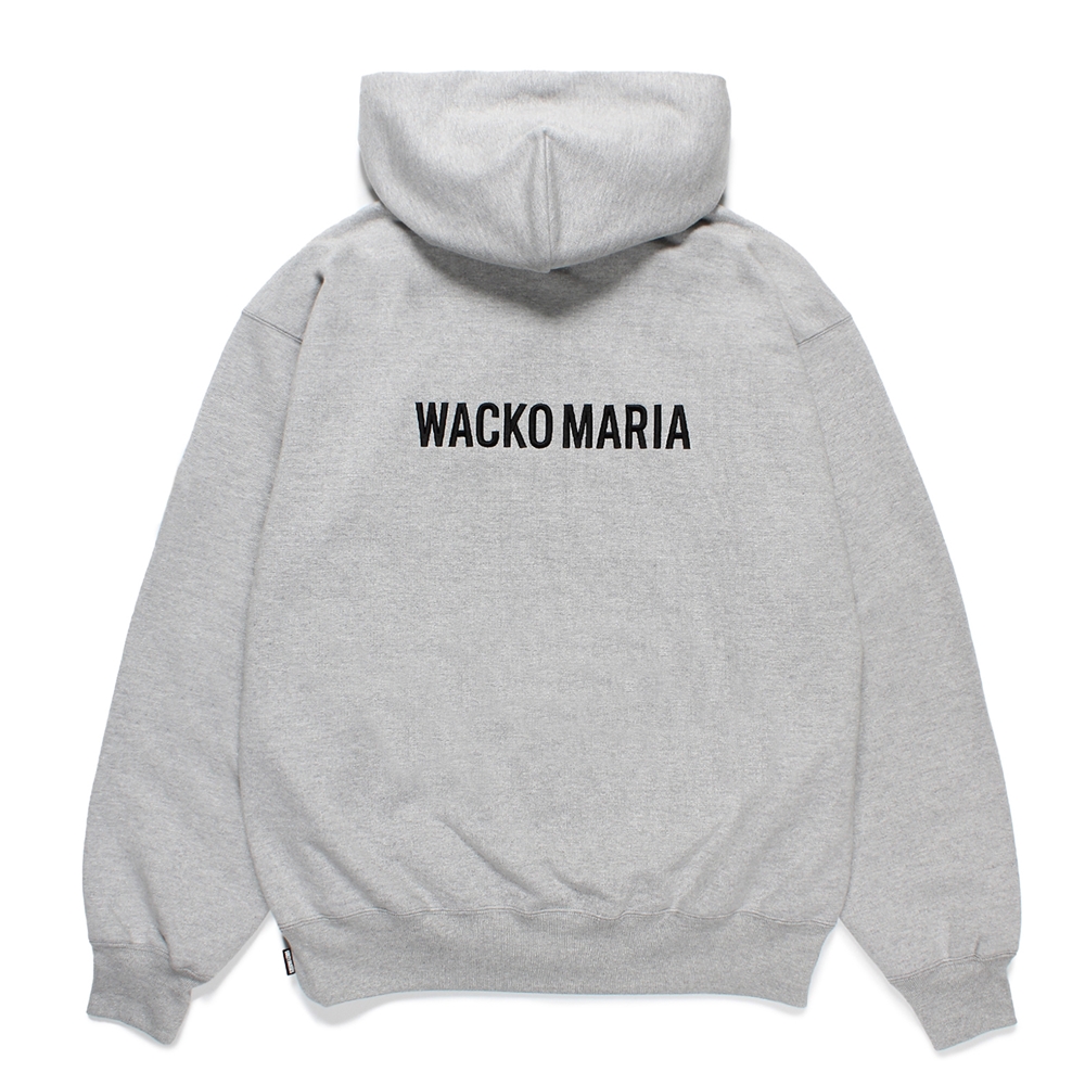 画像: WACKO MARIA/HIGH TIMES / HEAVY WEIGHT HOODED SWEAT SHIRT（GRAY）［プルオーバーパーカー-25春夏］