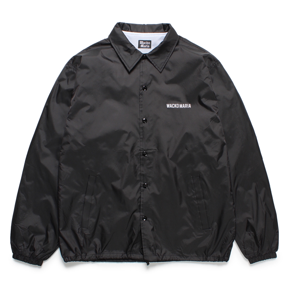 画像: WACKO MARIA/COACH JACKET（BLACK）［コーチJKT-25春夏］