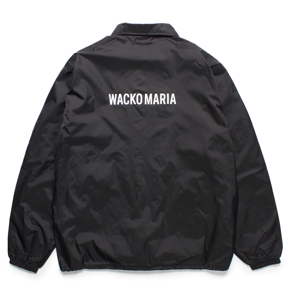 画像: WACKO MARIA/COACH JACKET（BLACK）［コーチJKT-25春夏］