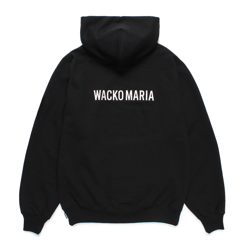 画像: WACKO MARIA/HIGH TIMES / HEAVY WEIGHT HOODED SWEAT SHIRT（BLACK）［プルオーバーパーカー-25春夏］