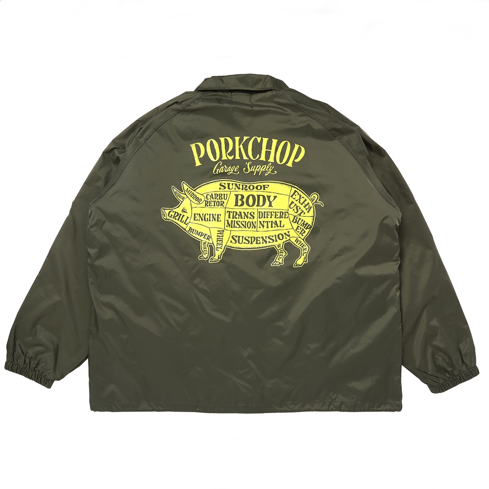 画像: PORKCHOP/BOA COACH JKT（OLIVE）［ボアコーチJKT-25春夏］