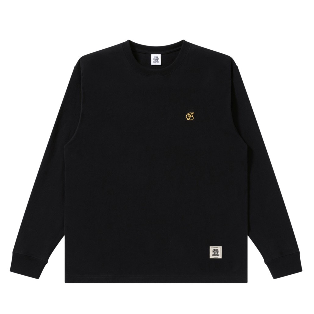 画像: BlackEyePatch/SMALL B EMBLEM L/S TEE（BLACK）