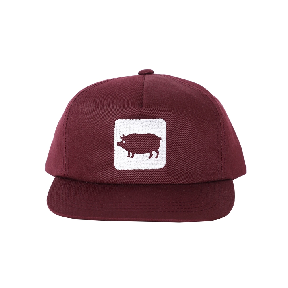 画像: PORKCHOP/CYOW COTTON CAP（MAROON）［コットンキャップ-25春夏］