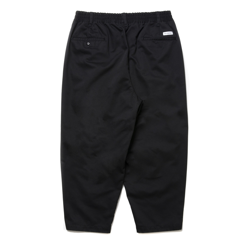 画像: COOTIE PRODUCTIONS/T/C 2 Tuck Easy Ankle Pants（Black）［T/C 2タックイージーアンクルパンツ-25春夏］