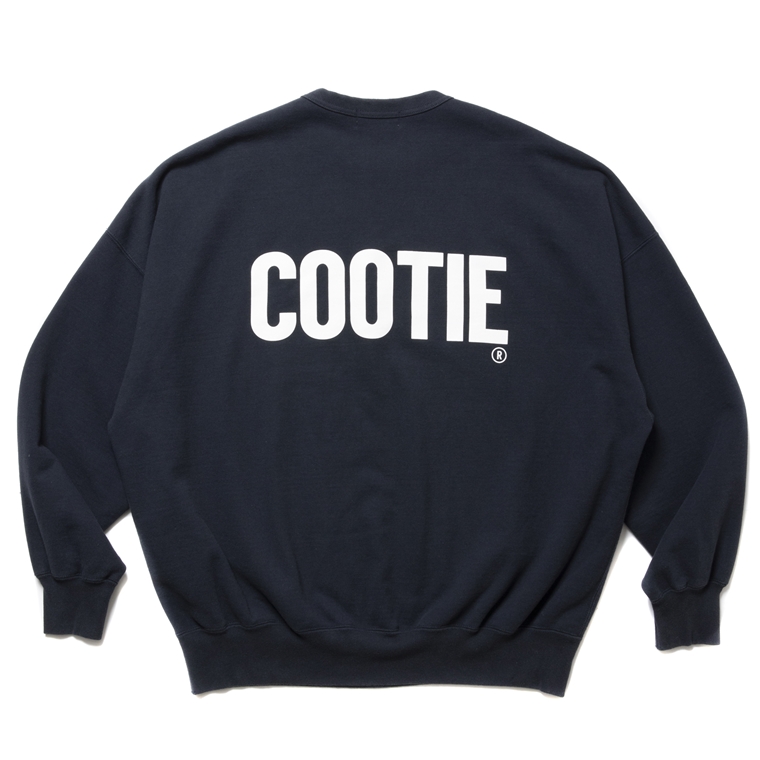 画像: COOTIE PRODUCTIONS/AD Processing Sweat Crew（Navy）［スウェットクルー-25春夏］