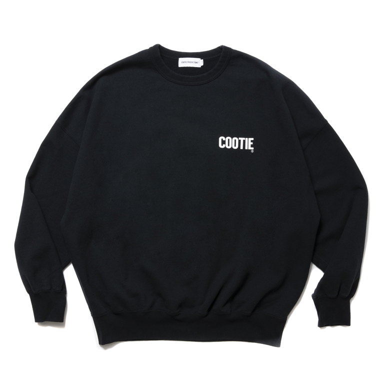 画像: COOTIE PRODUCTIONS/AD Processing Sweat Crew（Black）［スウェットクルー-25春夏］