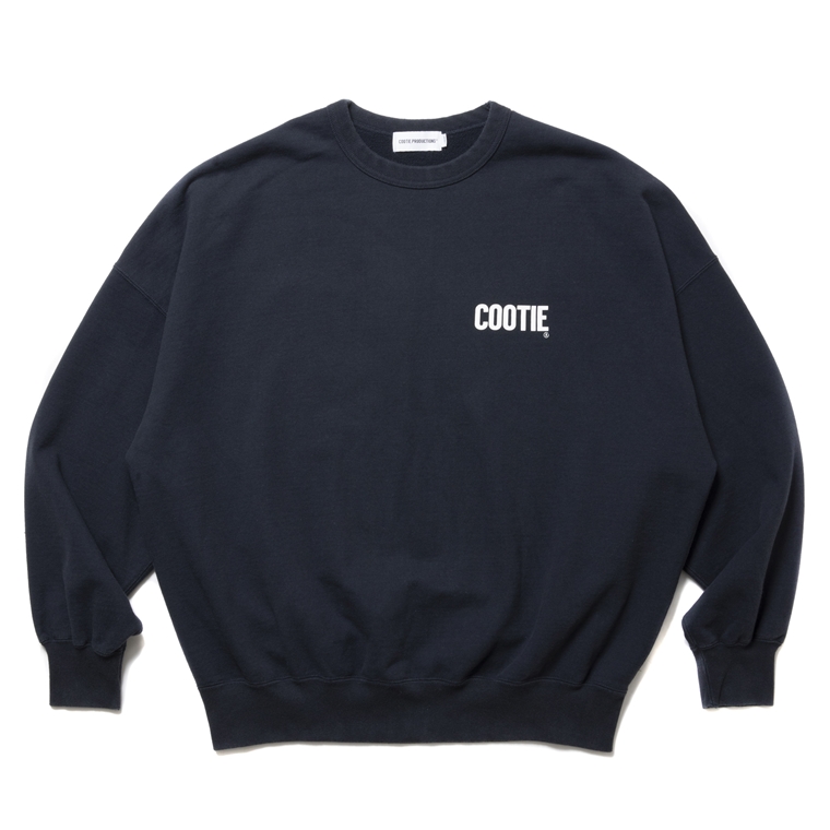 画像: COOTIE PRODUCTIONS/AD Processing Sweat Crew（Navy）［スウェットクルー-25春夏］