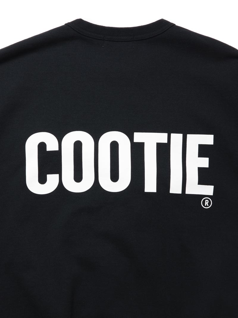 画像: COOTIE PRODUCTIONS/AD Processing Sweat Crew（Black）［スウェットクルー-25春夏］