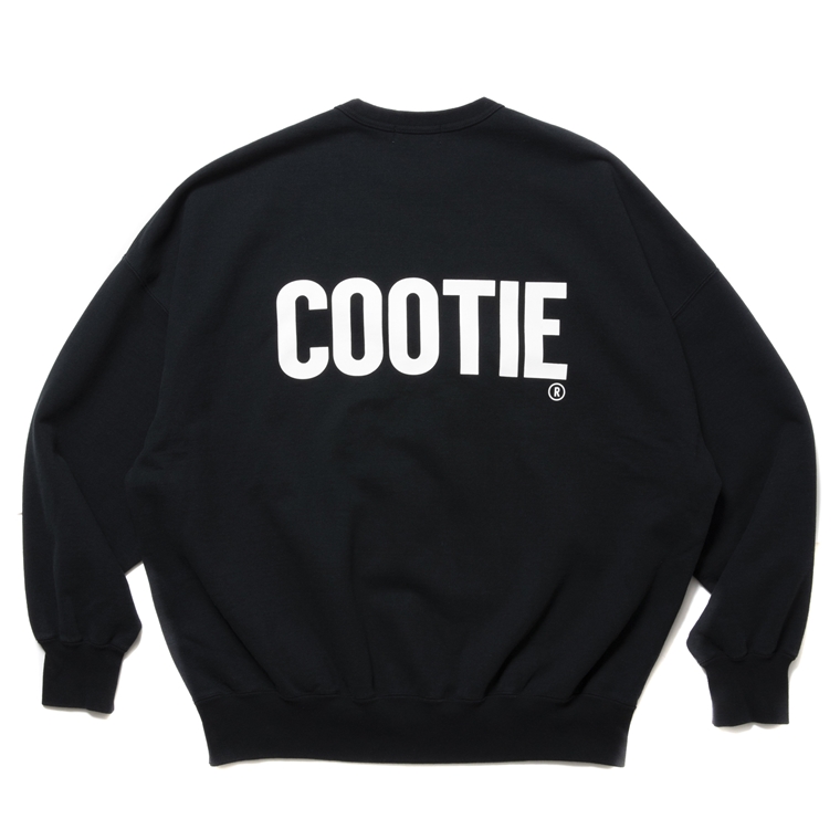 画像: COOTIE PRODUCTIONS/AD Processing Sweat Crew（Black）［スウェットクルー-25春夏］