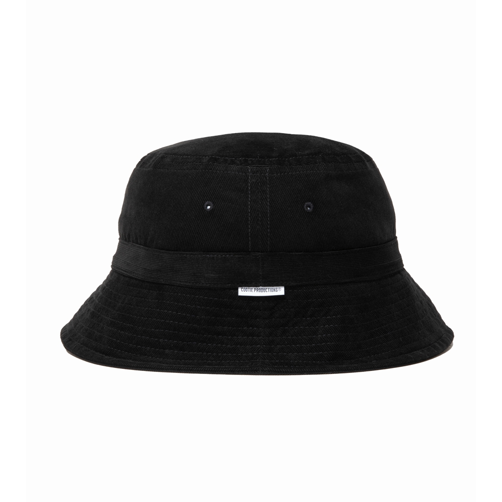 画像: COOTIE PRODUCTIONS/Corduroy Bucket Hat（Black）［コーデュロイバケットハット-25春夏］