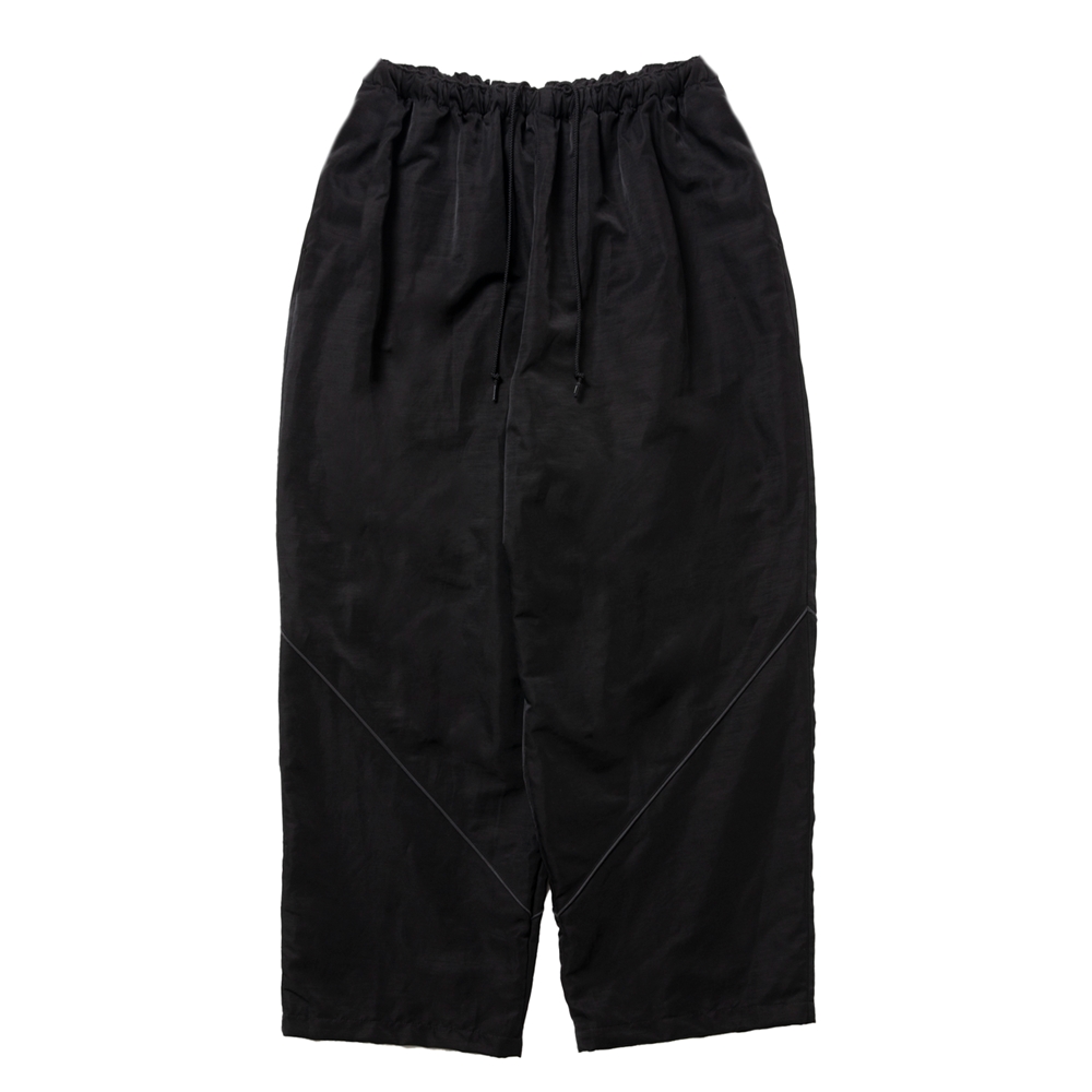 画像: COOTIE PRODUCTIONS/N/L Weather Wide Training Pants（Black）［ワイドトレーニングパンツ-25春夏］